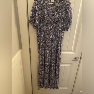 maxi floral knox rose dress